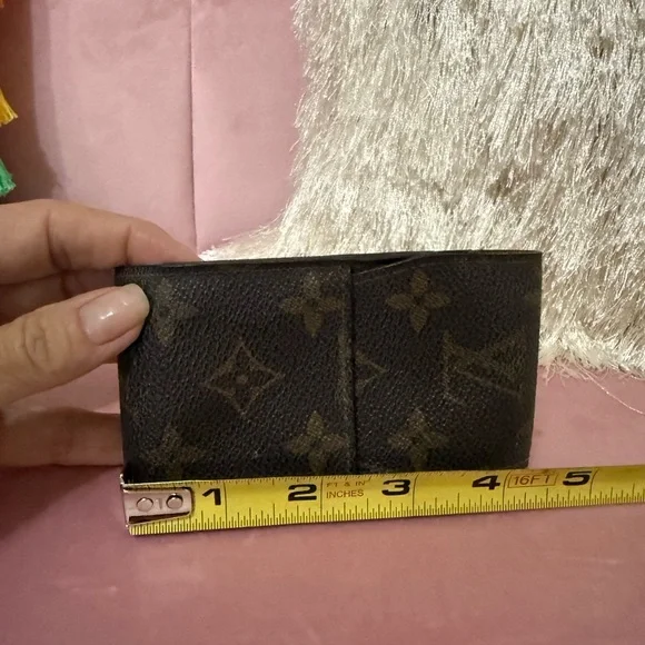 VINTAGE SUPER RARE Authentic Louis Vuitton Mono Lipstick Cigarette Card Holder - Picture 2 of 7